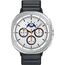 Galaxy Watch8 Classic | 46 мм | 4G LTE | White | Fabric/Graphite | M/L, Размер: 46 мм, Цвет: White, Тип ремешка: Fabric, Цвет ремешка: Graphite, Размер ремешка: M/L, Подключение часов: Bluetooth / Wi-Fi + 4G LTE, изображение 2